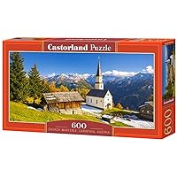 Castorland Puzzle 600 Pieces, Church Marterle, Carinthia, Austria - В-060153
