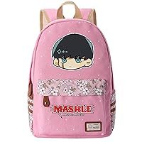 Anime Cosplay Mashle Magic and Muscles Backpack Mash Burnedead Canvas Daypack Bookbag School Bag 5