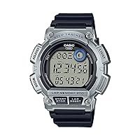 Casio Men's Quartz Sport Watch with Resin Strap, Black, 24 (Model: WS-2100H-1A2VCF)