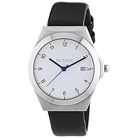 Tectonic Men's Quartz Watch 41-6103-14 with Leather Strap