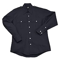 Mens Long Sleeve Comfort Zone Police Shirt | Synatural Fabric and Polyester | Uniform Apparel