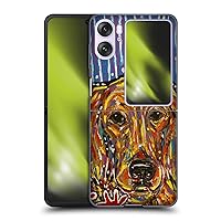 Head Case Designs Officially Licensed Mad Dog Art Gallery Golden Retriever Dog 5 Hard Back Case Compatible with Oppo Find N2 Flip