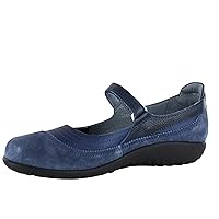 NAOT Footwear Women's Kirei Maryjane with Cork Footbed and Arch Comfort and Support - Lightweight and Perfect for Travel- Removable Footbed