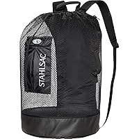 Stahlsac Bonaire Mesh Backpack: Big 142L size, ideal for dive gear, dry pockets