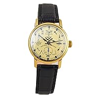 Masonic Mens Wrist Watch Soviet Vintage USSR Rare Watch