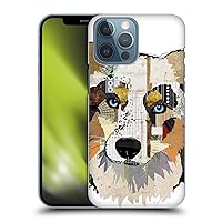 Officially Licensed Michel Keck Australian Shepherd Dogs 3 Hard Back Case Compatible with Apple iPhone 13 Pro Max