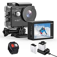 4K Action/sports slimline camera wifi with remote control and waterproof casing 