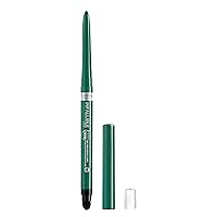 Infallible Grip Mechanical Gel Eyeliner Pencil, Smudge-Resistant, Waterproof Eye Makeup with Up to 36HR Wear, Emerald Green, 0.01 Oz