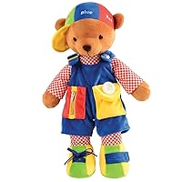 Cre8tive Minds Kids Learn and Play Teddy Bear Toy, Multicolor