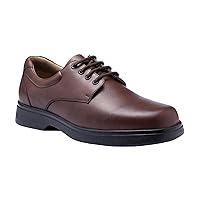 Mens Wide Fit Spencer Lace Up Black Dark Brown Formal Shoes
