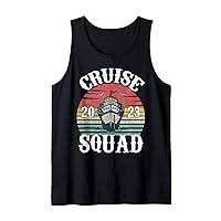 Cruise Squad 2023 Shirt Family Ship Cruising Vacation Group Tank Top