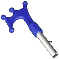 Camco Boat Hook Attachment | Features a Centered Push-Off | Compatible with All Handles & Most Other Brands (41940), Blue