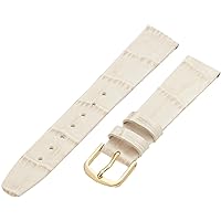 Hadley-Roma Women's LSL119RD 160 Genuine Leather Strap Watchband