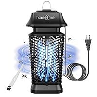 Bug Zapper Outdoor and Indoor 20W, Home4me Electric Mosquito Zapper 4000V High Powered with Switch, Waterproof Mosquito Trap Outdoor, Mosquito Killer, Fly Zapper for Backyard Patio Home