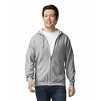 Gildan Fleece Zip Hoodie Sweatshirt, Style G18600, Multipack