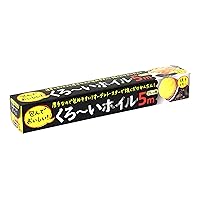 BBQ Potato Kuro~ISHI Foil, 幅25cm×長さ5m 厚み0.015mm, Black (Black 19-3911tcx)