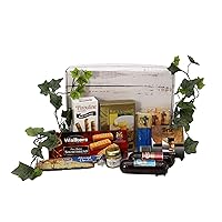 Gift Basket Village: The Good Life Gourmet Snack Selection - Cookies, Cheese, Sausages, Crackers & More