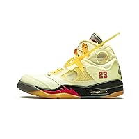 Jordan Air 5 Retro Sp Off-White - Sail Mens Dh8565 100 - Size