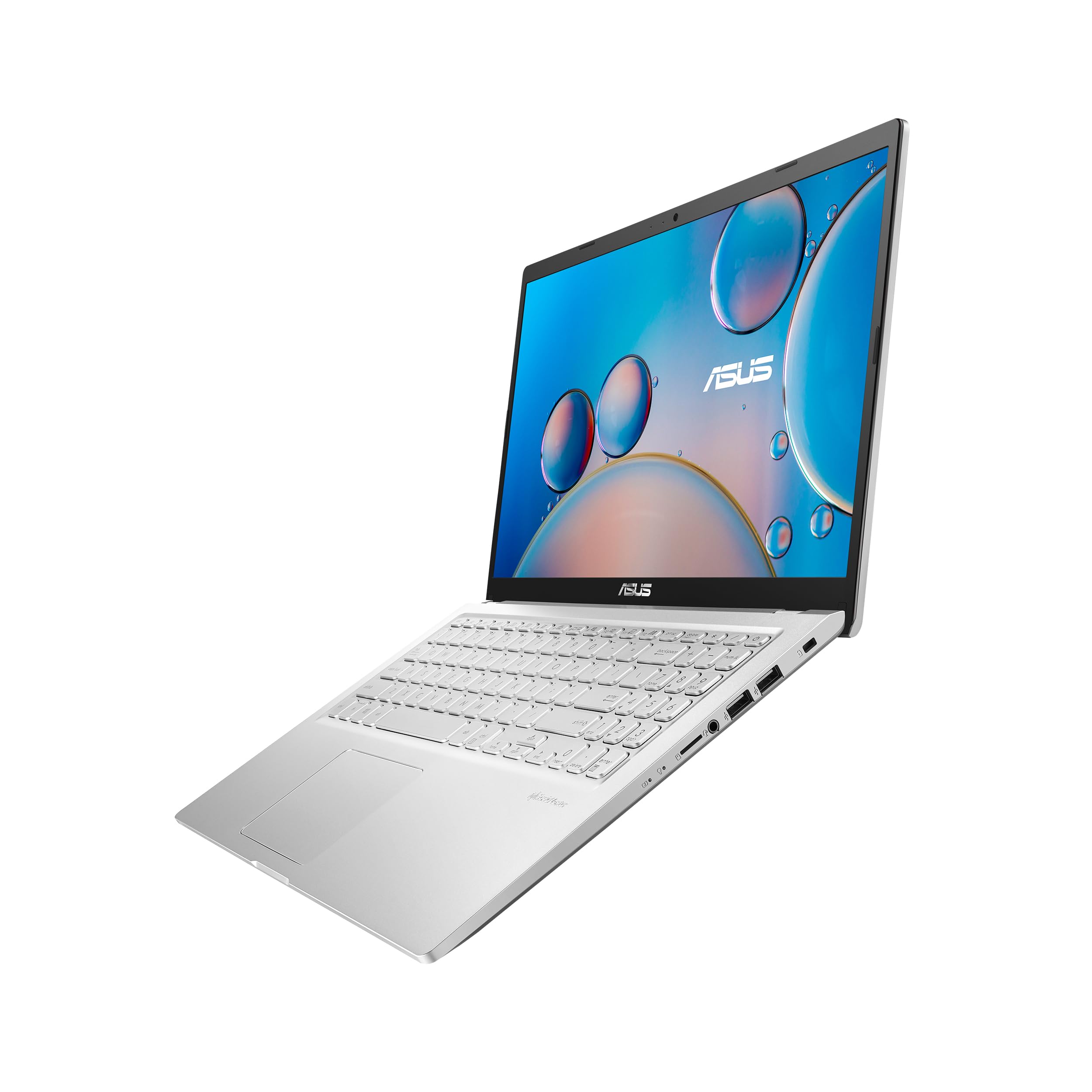 ASUS M515 15.6” PC Laptop, AMD Ryzen 3 3250U, 8GB, 128GB, Windows 11 Home in S Mode, Transparent Silver, M515DA-WS33