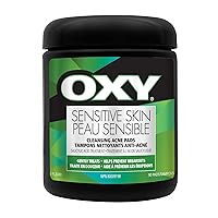 Oxy Medicated Acne Pads Sensitive 90's 0.37-Inches