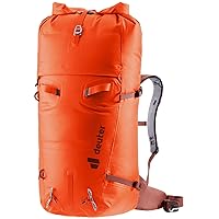 DEUTER Women’s Durascent 42 + 10L SL Backpack I Lightweight Alpine Hiking & Mountaineering Pack - Papaya-Redwood