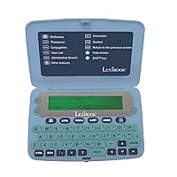 Lexibook D650EN The English Dictionary, Definitions, Thesaurus, Grammar, Phonetic Spellchecker, with Battery, Blue/Grey