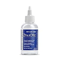 Pet Ear Care Zn4.5 Otic for Dogs, Cats, Exotics and Companion Animals (2oz), Blue/White