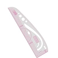 1 Piece Multi -Purpose Fashion Scales ,Versatile Cutting-out Ruler,Professional Pattern Maker Fashion Master,FASHION DESIGNER'S C-THRU VERSATILE CUTTING OUT CURVED RULER