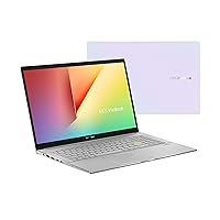 VivoBook S15 S533 Thin and Light Laptop, 15.6” FHD Display, Intel Core i5-1135G7, 8GB DDR4 RAM, 512GB PCIe SSD, Wi-Fi 6, Windows 10 Home, AI noise-cancellation, Dreamy White, S533EA-DH51-WH