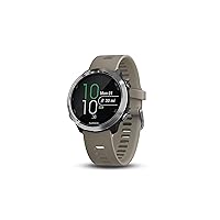 Garmin Forerunner 645, GPS Running Watch with Garmin Pay Contactless Payments and Wrist-based Heart Rate, Sandstone