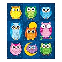 Carson Dellosa Education Colorful Owls (stickers) Multi, 1