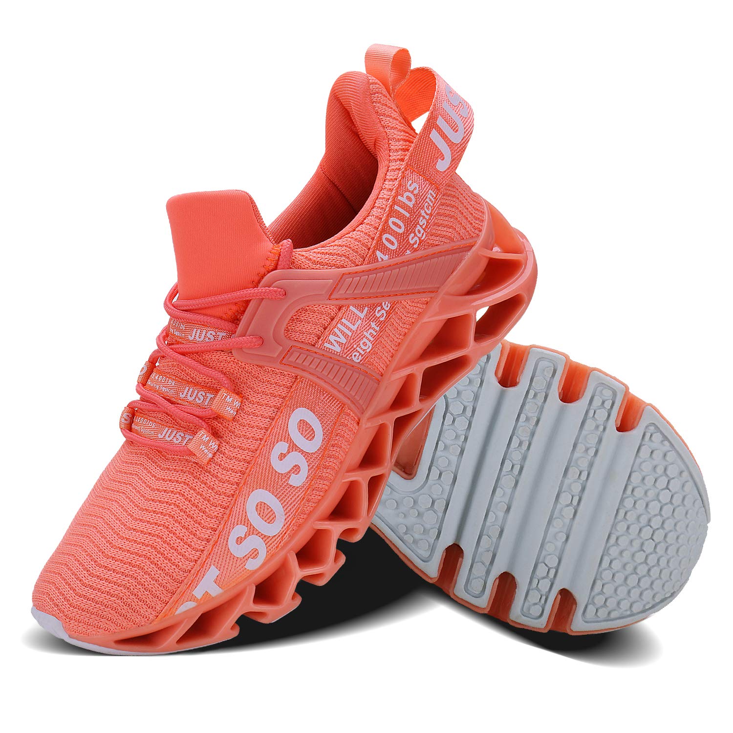 UMYOGO Women's Running Shoes Non Slip Athletic Tennis Walking Blade Type Sneakers