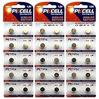 BlueDot Trading AG3 LR41 SR41 392 196 Alkaline Button Coin Cell 1.55v Battery for Watches, Calculators, Toys, Other Electronic Products, Quantity 30 Count
