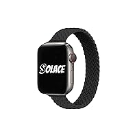 Solace Bands Slim Imperium Loop - Compatible with Apple Watch Bands Sport Loop Band for Women and Men, iWatch Bands for 38mm 40mm 41mm 42mm 44mm 45mm Ultra, SE and Series 8 7 6 5 4 3 2 1