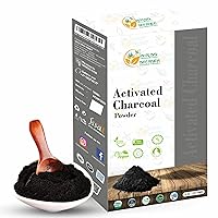 Activated Charcoal Powder Food Grade Natural Detoxifier for Digestive Health, Teeth Whitening, Face Masks, Natural Detoxification and Bug Bite Relief 8 oz / 227 GMS