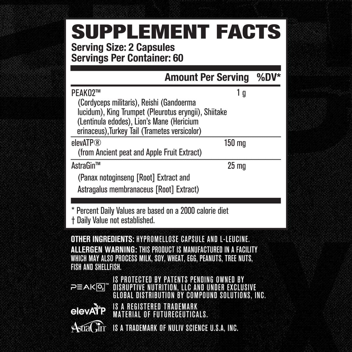 Jacked Factory Nitric Oxide Supplement & Muscle Builder Stack - 1 Month Supply