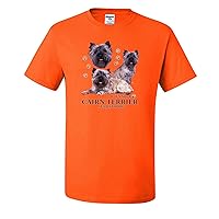 If It's Not a Cairn Terrier It's Just a Dog Gift Dog Lover Graphic Mens T-Shirts