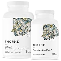 Thorne Bone Health Bundle - DiCalcium Malate and Magnesium CitraMate - 90 to 120 Servings