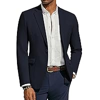 PJ PAUL JONES Men's Lightweight Sport Coat Casual One Button Blazer Breathable Sportcoat