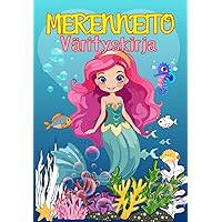 Merenneito värityskirja (Finnish Edition)