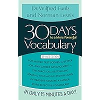 30 Days to a More Powerful Vocabulary 30 Days to a More Powerful Vocabulary Paperback Mass Market Paperback Hardcover