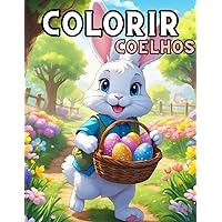 Colorir coelhos: Livro para colorir para crianças de coelhos (Portuguese Edition)