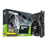 ZOTAC Gaming GeForce GTX 1630 4GB GDDR6 12 Gbps 64-bit Gaming Graphics Card, Super Compact, ZT-T16300F-10L