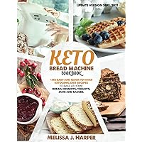 Keto Bread Machine Cookbook: The Ultimate Guide With +365 Delicious, Easy And Quick-To-Make Ketogenic Diet Recipes To Bake At Home: Low Carb Loaves Of Bread, Desserts, Sauces, And Much More Keto Bread Machine Cookbook: The Ultimate Guide With +365 Delicious, Easy And Quick-To-Make Ketogenic Diet Recipes To Bake At Home: Low Carb Loaves Of Bread, Desserts, Sauces, And Much More Paperback Kindle Hardcover