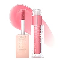 New York Lifter Gloss Hydrating Lip Gloss with Hyaluronic Acid, Gummy Bear, Sheer Light Pink, 1 Count