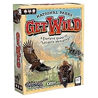 USAOPOLY National Parks Get Wild | Quick-Rolling Dice Game Featuring Iconic National Park Locations | Great Kids Game & Family Board Game