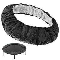 Mini Trampoline Spring Cover for Kids 36in/40in 6 Hole Protective Trampoline Pad Replacement Round Oxford Cloth Tear Resistant Trampoline Cover