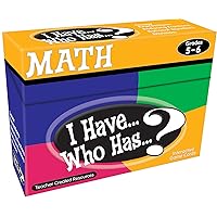 Teacher Created Resources I Have… Who Has…? Math Grades 5-6 (TCR7834)