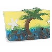 Primal Elements Glycerin Bar Soap | Helps All Skin Types, Sensitive, Oily & Dry Skin | NO PARABENS, VEGAN, GLUTEN FREE, 100% VEGETABLE BASE - (Paradise Sunset)