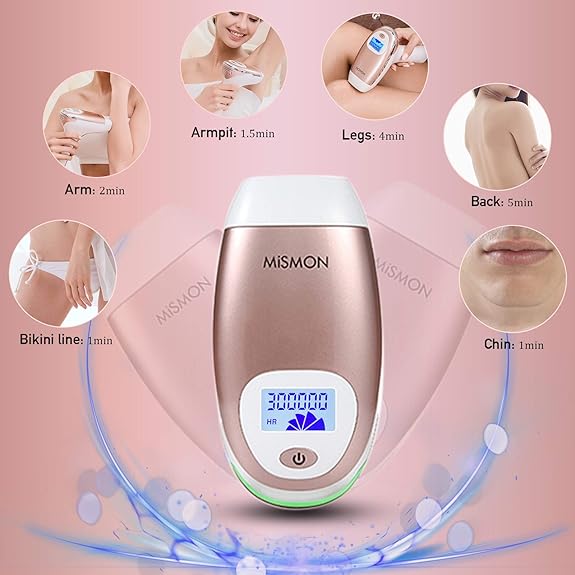 Mua Permanent Hair Removal, MiSMON IPL Hair Removal for Women/Men, at-Home  Hair Removal Machine for Bikini/Legs/Underarm/Arm/Body with Skin Color  Sensor - Safe and Effective Technology trên Amazon Mỹ chính hãng 2023 |